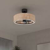 Artika Kalani 24" (61cm) Rattan Fan Light with Remote Control