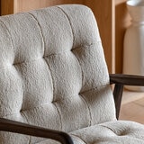 Gallery Humber Natural Faux Sheepskin Armchair Gallery Humber Natural Faux Sheepskin Armchair