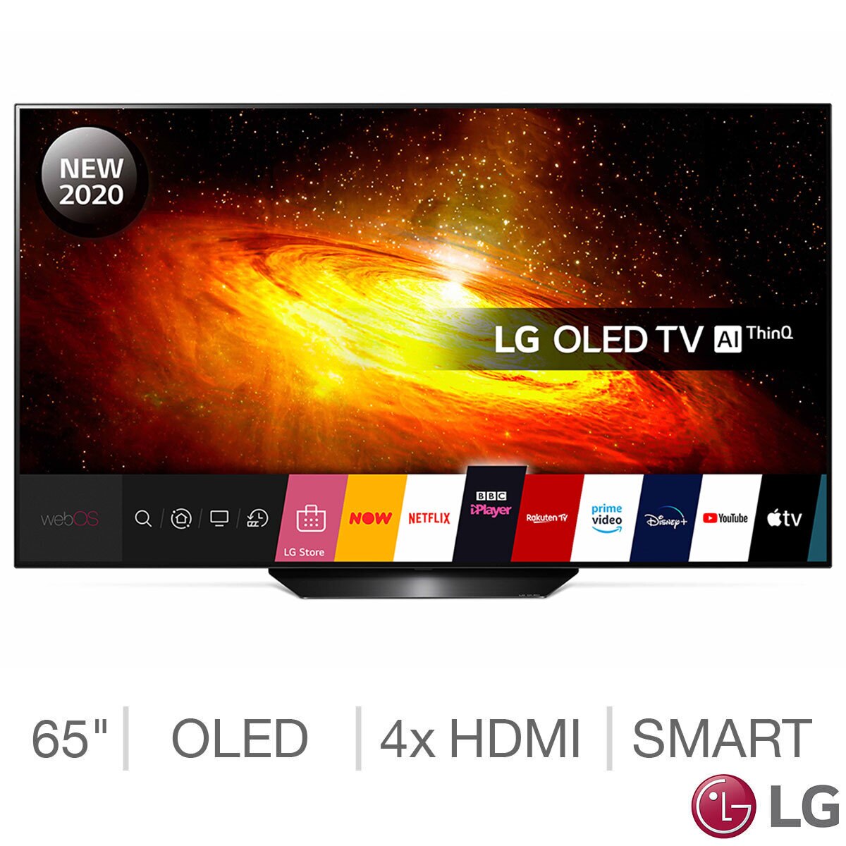 LG OLED65BX6LB 65 Inch OLED 4K Ultra HD Smart TV Costco UK