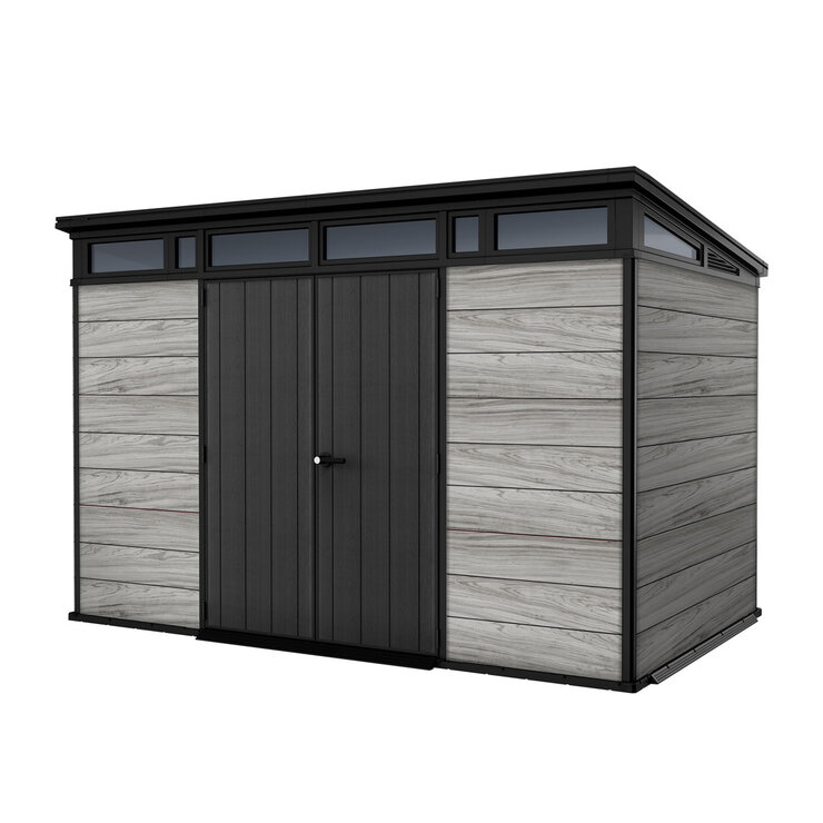 Keter Storm Grey Signature 11ft 2" x 7ft 2" (3.4 x 2.2m) Storage Shed