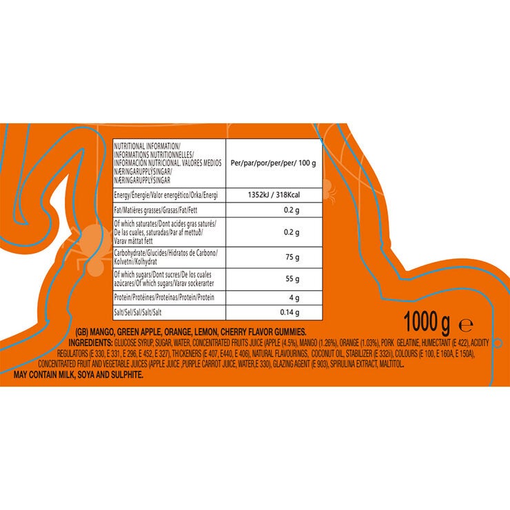 Ingredients and Nutritional Information Ingredients and Nutritional Information
