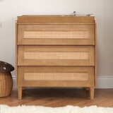 Tutti Bambini Japandi 4 Piece Nursery Set, Light Oak