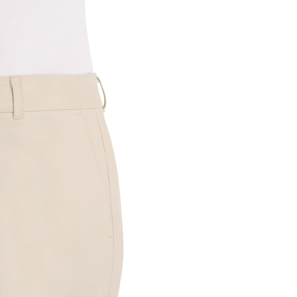 Dalia Ladies Pleated Crepe Wide Leg Pant