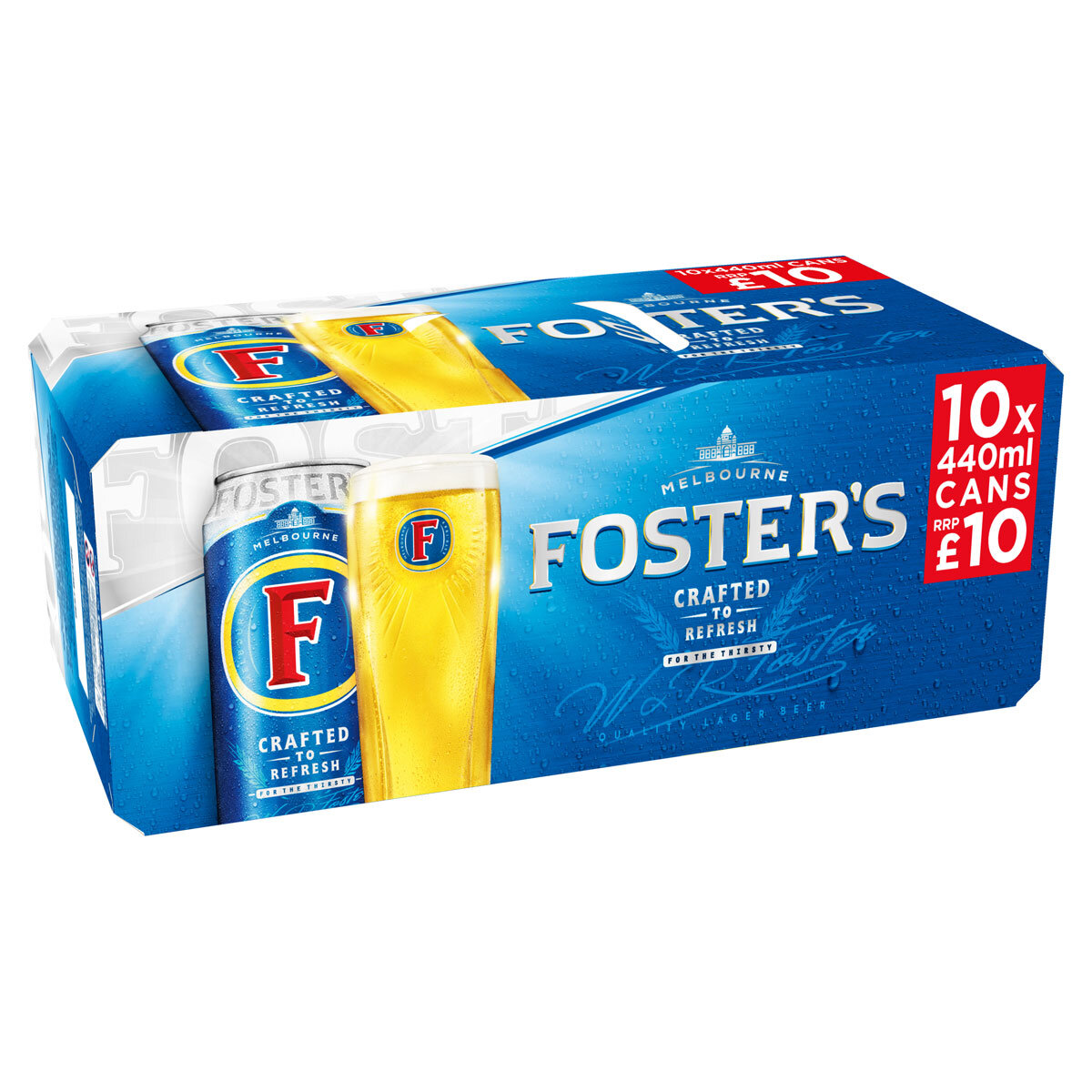 Fosters 10 x 440ml Cans