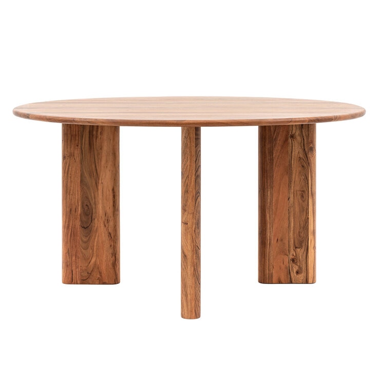Gallery Borden Acacia Round Dining Table, Seats 4 Gallery Borden Acacia Round Dining Table, Seats 4