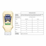 Heinz Mayonaise 220ml and Ingredients info