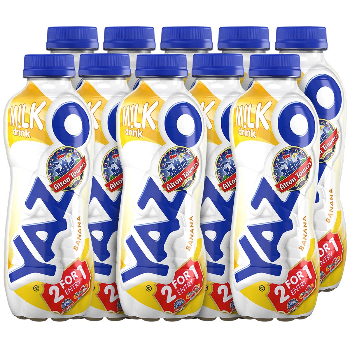 Yazoo Banana Milkshake, 10 x 400ml Costco UK Costco UK