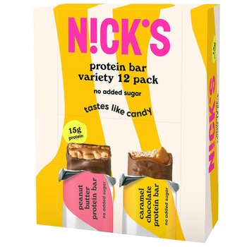 Nick's Protein Bar Variety, 12 x 50g