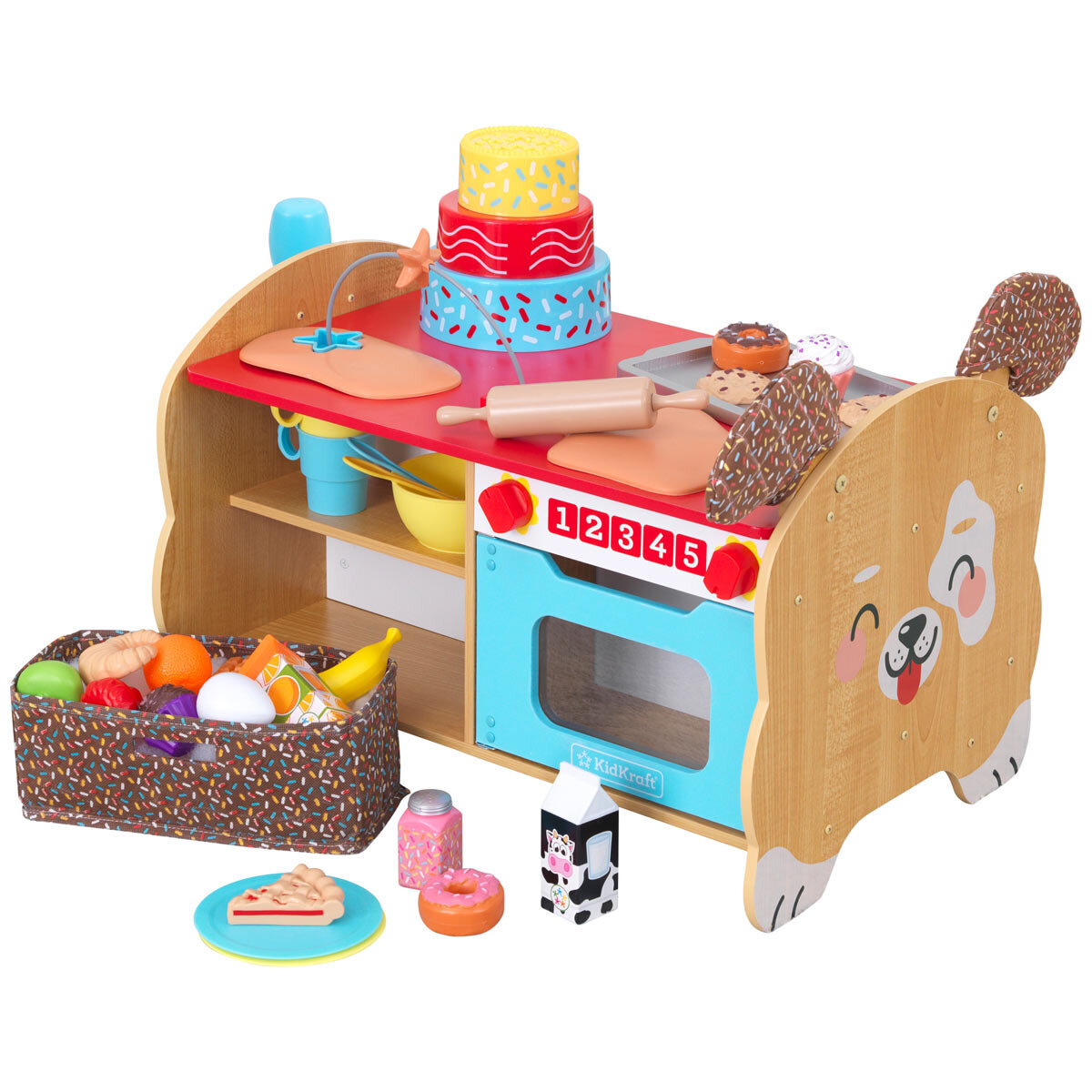 Buy KidKraft Foody Friends Deluxe Activity Center Overview2 Image at Costco.co.uk