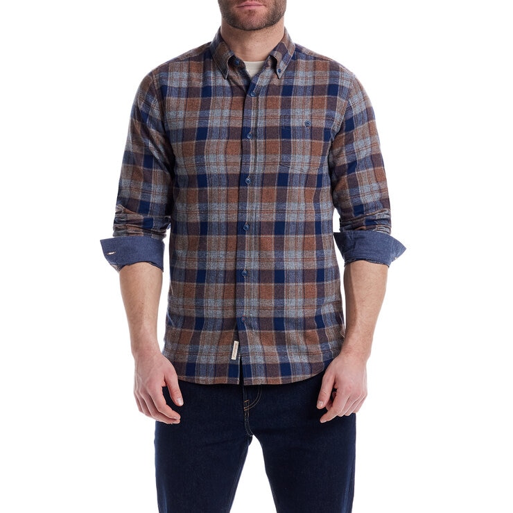 Weatherproof Men's Long Sleeve Flanne lShirt