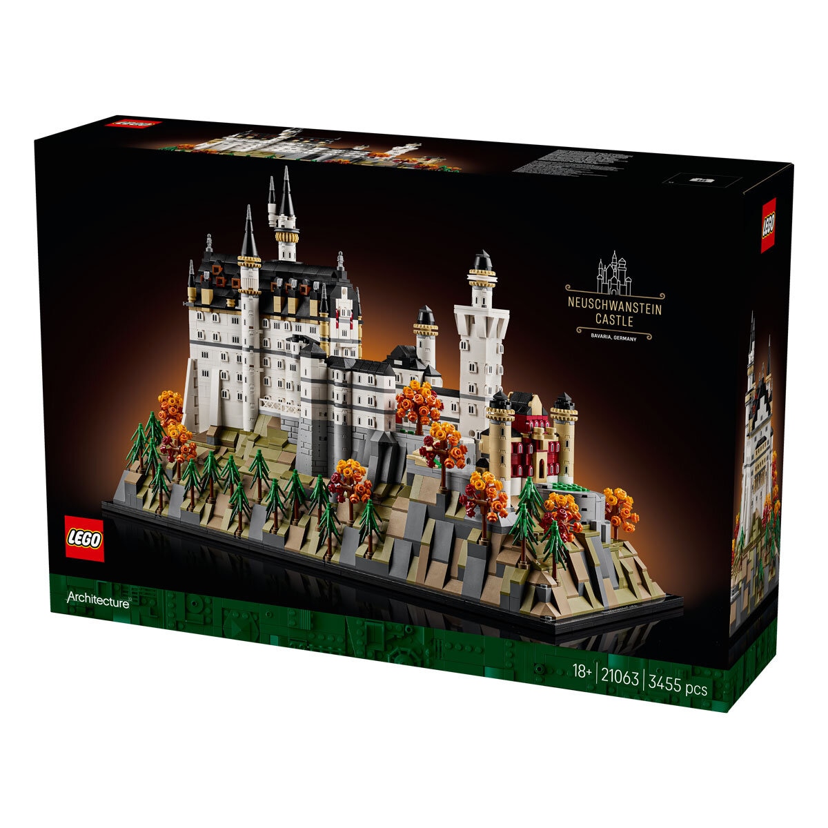 LEGO Architecture Neuschwanstein Castle - Model 21063 (18+ Years)