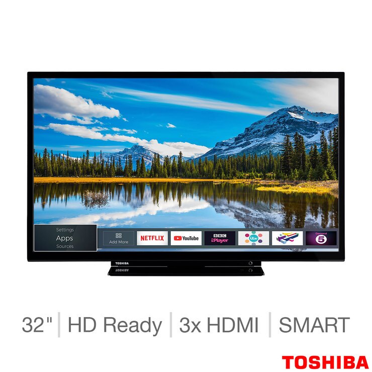 Toshiba 32W2863DB 32 Inch HD Ready Smart TV Costco UK