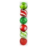 6 Inch (15 cm) Shatter-Resistant Christmas Ornaments Set of 6 - in 2 Colours