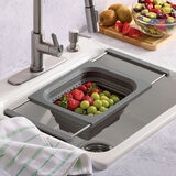 KitchenAid Collapsible Colander in Grey