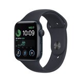 Apple Watch SE GPS 44mm Midnight Aluminium Case with Mid