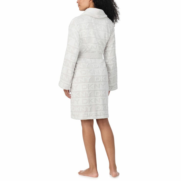DKNY Ladies Frosted Robe