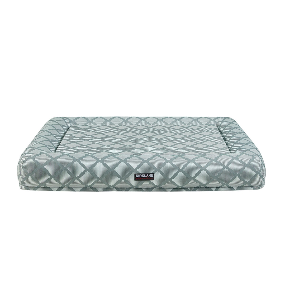 Grey Print 2-in-1 Bolster Bed
