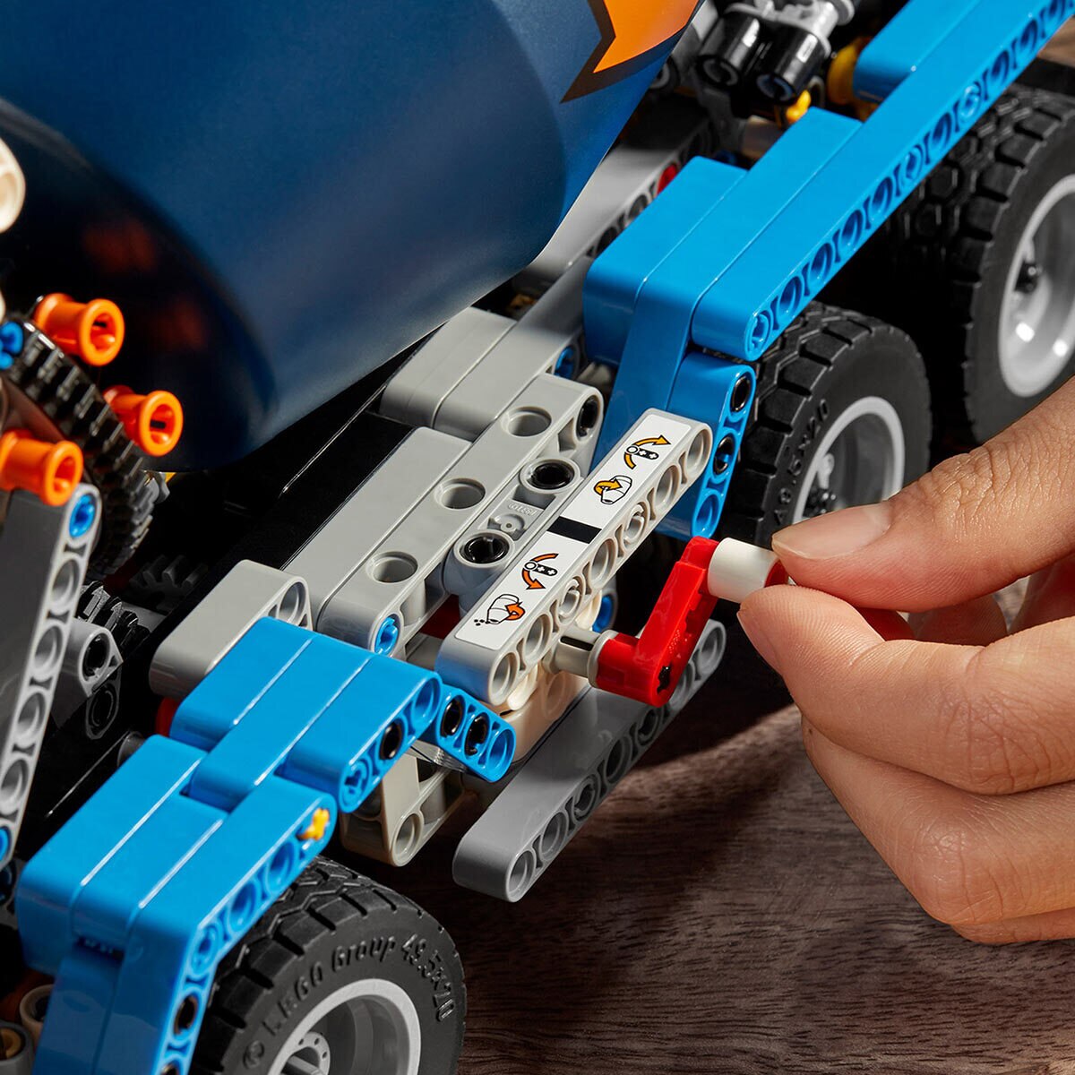 LEGO Technic Concrete Mixer Truck Toy Construction Set