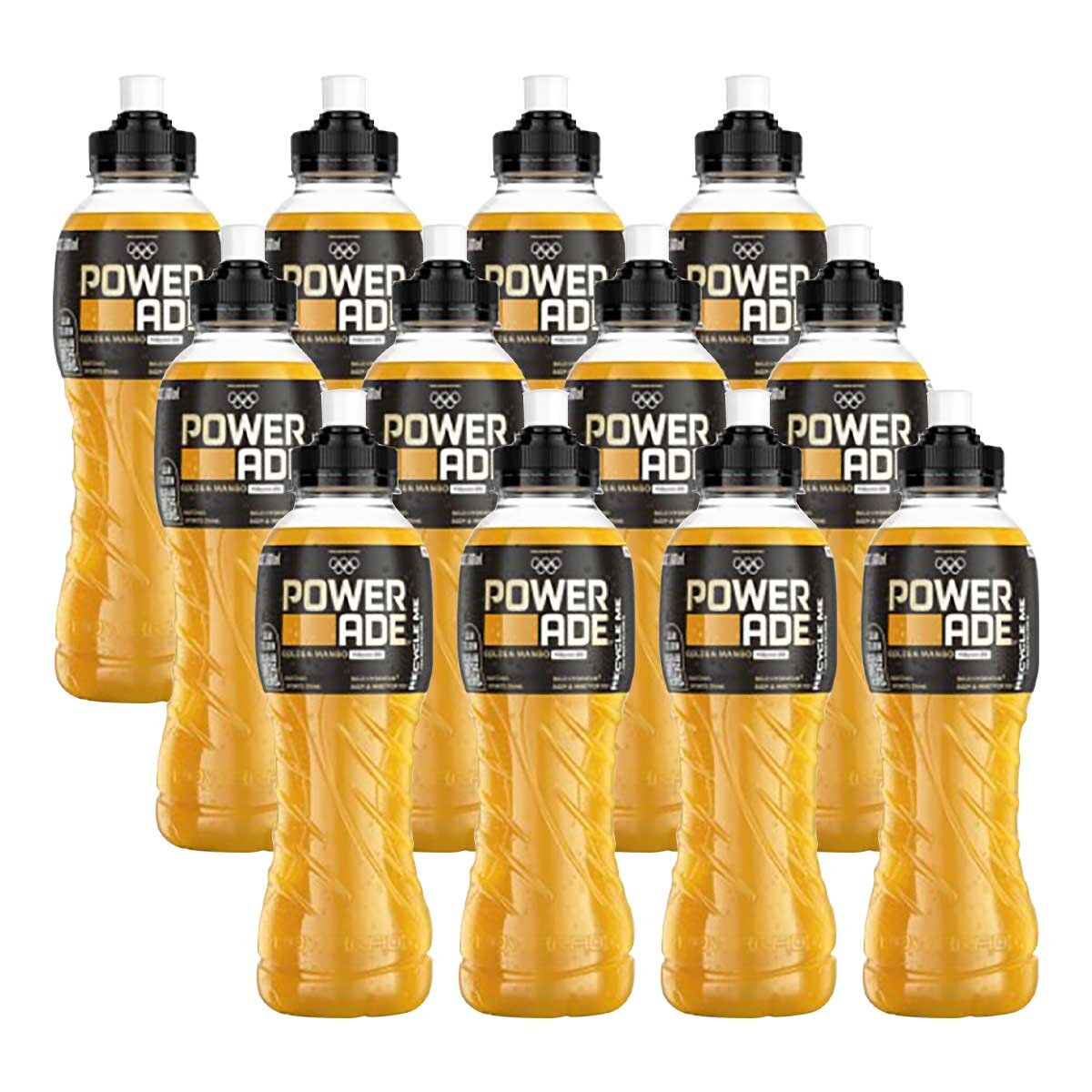 Powerade Golden Mango, 12 x 500ml Costco UK Costco UK