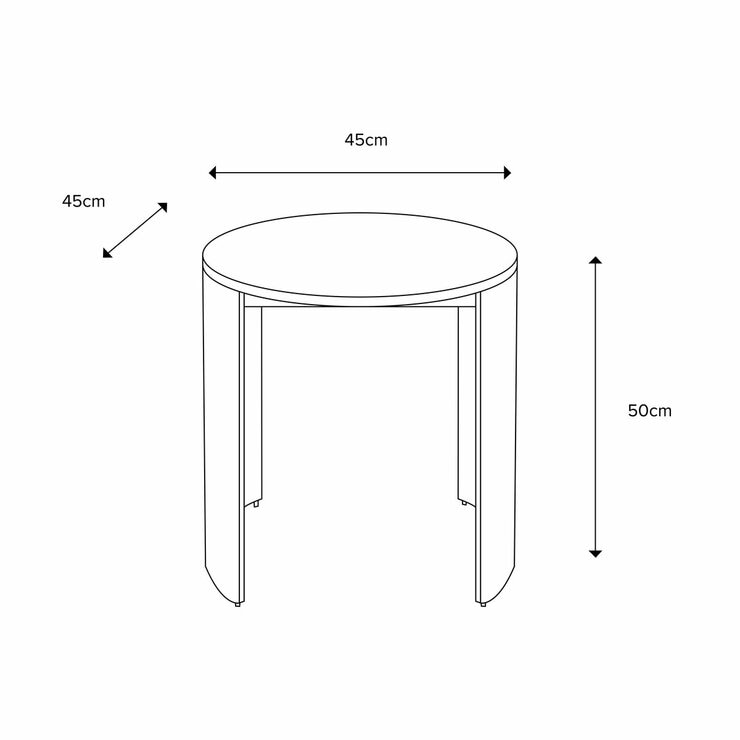 Gallery Marzio White Marble Side Table Gallery Marzio White Marble Side Table