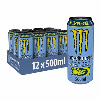 Monster Energy Rossi Zero PMP £1.65, 12 x 500ml