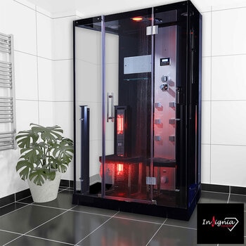 Insignia Diamond 1450mm x 900mm Steam Shower and Sauna