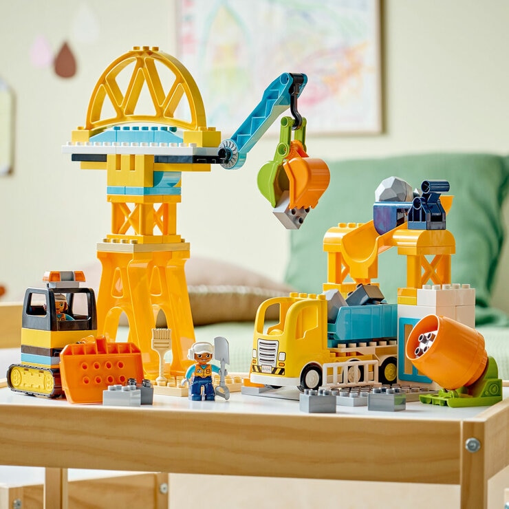 LEGO Duplo Town 3 in 1 Construction Site and Vehicles - Model 10476 (3+ Years)