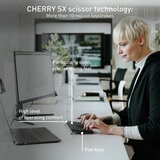Cherry KW 9200 Mini, Wireless Keyboard with Case