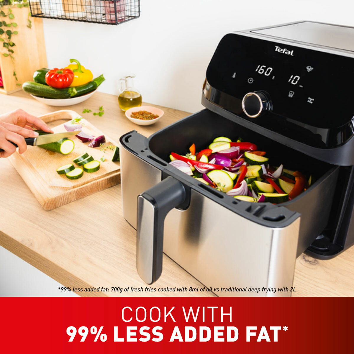 Tefal Easy Fry Mega Air Fryer 7.5L, EY855D40 Tefal Easy Fry Mega Air Fryer 7.5L, EY855D40