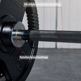 Marcy Made in Britain Eco 60kg Olympic Weight Set with 7ft Barbell