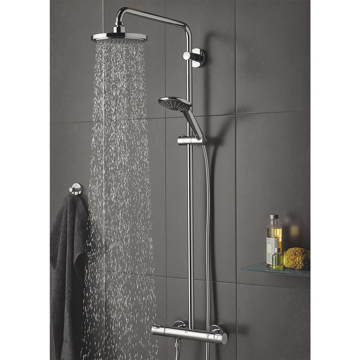 GROHE Vitalio Joy 180 Thermostatic Shower System Model 27298001