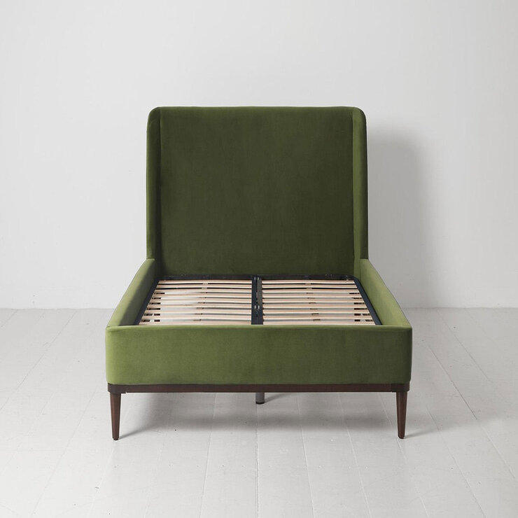 Swyft Bed 02 Green Velvet Bed Frame, Double Swyft Bed 02 Green Velvet Bed Frame, Double