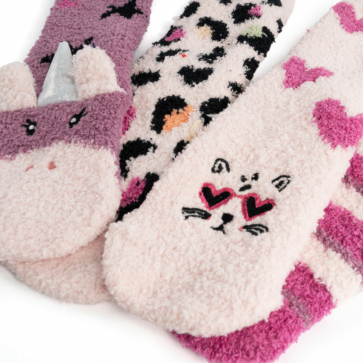 Totes Toastie Kids Socks, 4 Pack in Unicorn