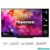 Buy Hisense 75U9GQTUK 75 Inch 4K Ultra Mini LED Smart TV at Costco.co.uk