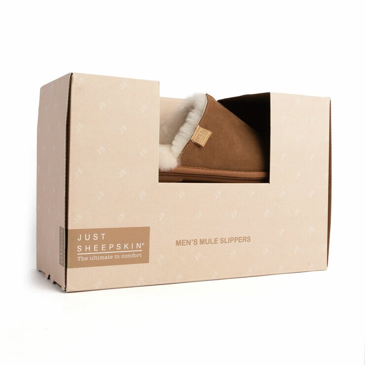 Just Sheepskin Mens Mule Slipper