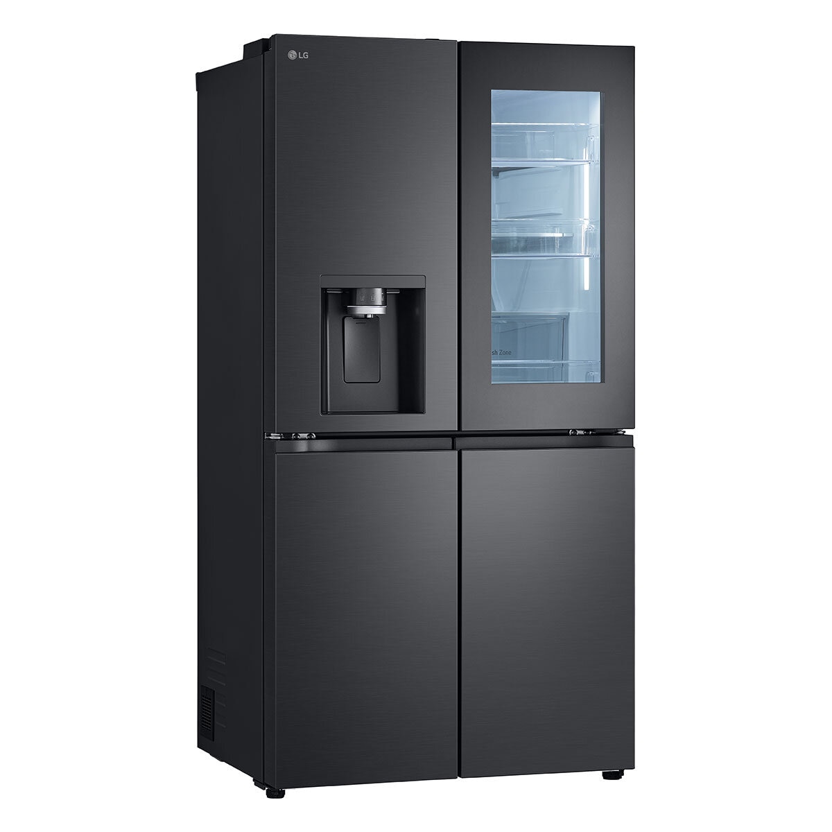Fridge freezer front  image closed left side