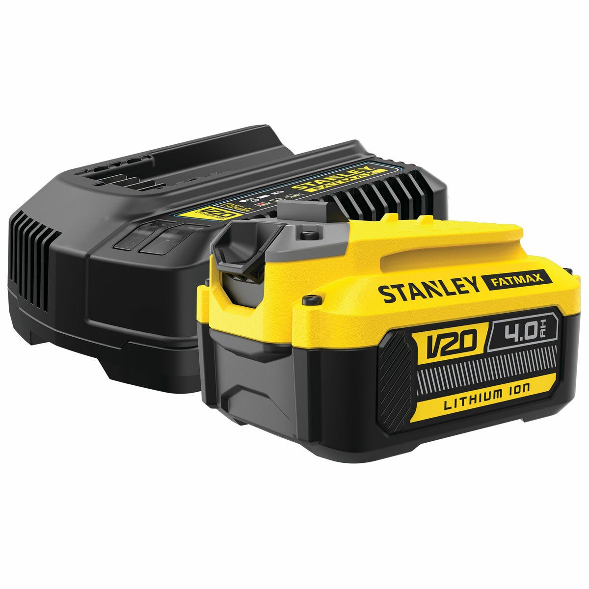 Stanley Fatmax 18V Cordless Reciprocating Saw With 4Ah Battery and Charger Stanley Fatmax 18V Cordless Reciprocating Saw With 4Ah Battery and Charger