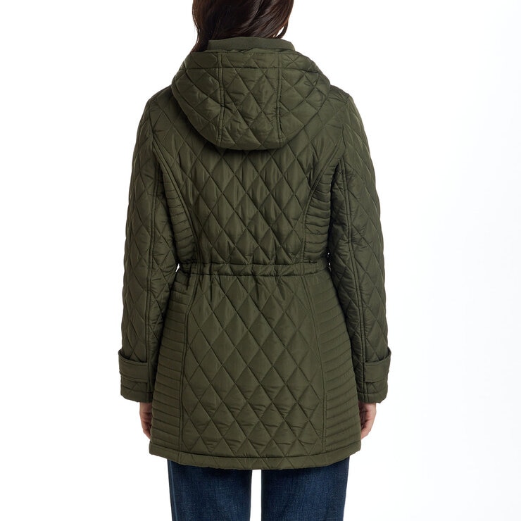 Weatherproof Women's Quilted Jacket in Olive