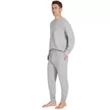 32 Degrees Men's Ultra Stretch Cotton Lounge Set in Grey