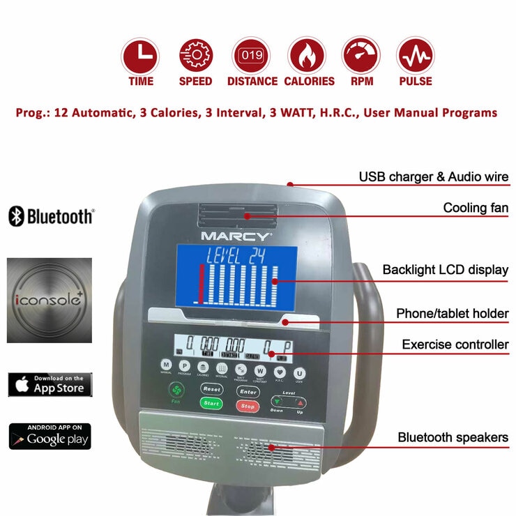 Marcy Pegasus Premium Home Recumbent Bike