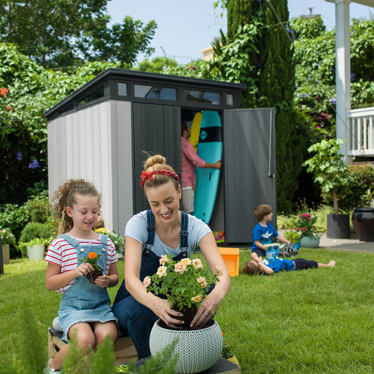 Keter Artisan 7ft x 7ft 2" (2.1 x 2.2m) Shed Costco UK