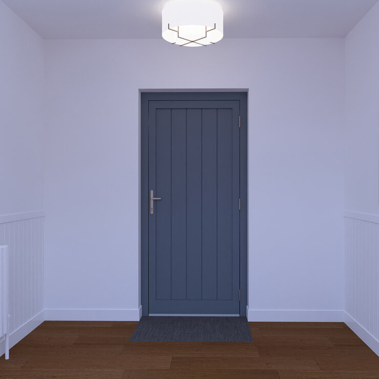 Dortech Knaresborough Aluminium Front Door with Lever Handle
