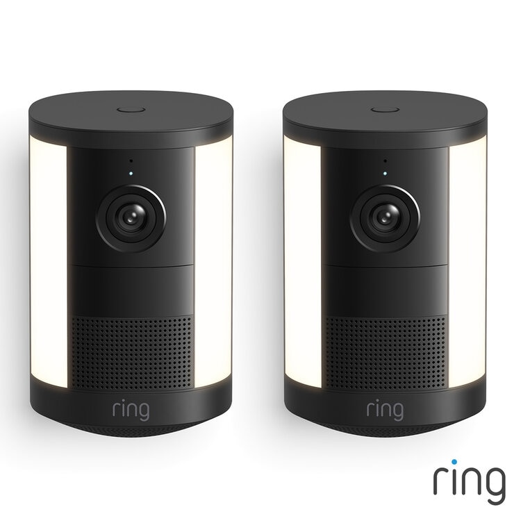 Ring Spotlight Cam (2nd Gen) Battery Black Security Camera - 2 Pack Ring Spotlight Cam (2nd Gen) Battery Black Security Camera - 2 Pack