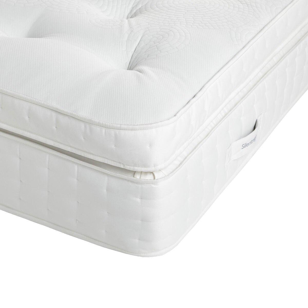 Silentnight Geltex 4000 Mattress & Slate Grey Divan in 4 Sizes