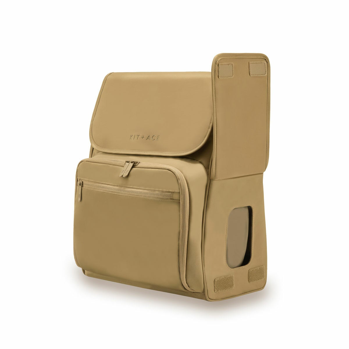 KIT + ACE Diaper Bag with Stroller Organizer in Tan KIT + ACE Diaper Bag with Stroller Organizer in Tan