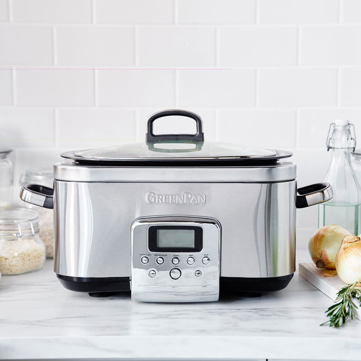 Front Profile GreenPan Slow Cooker