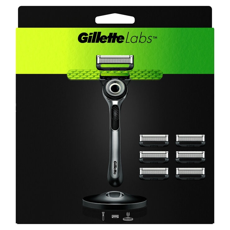 Gillette Labs 7 Blades + Handle + Stand