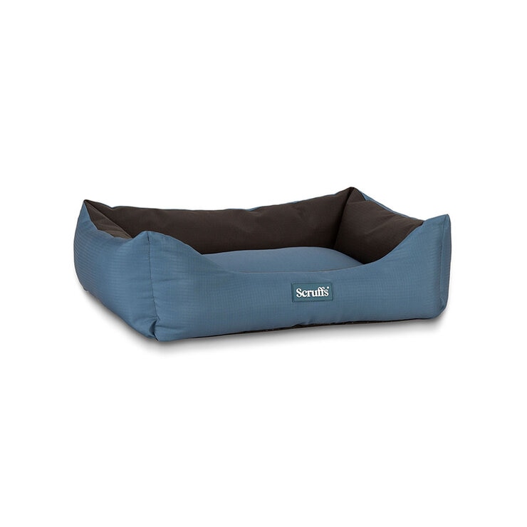 Scruffs Expedition Box Pet Bed, 24" x 19.5" (60cm x 50cm) in Blue Scruffs Expedition Box Pet Bed, 24" x 19.5" (60cm x 50cm) in Blue