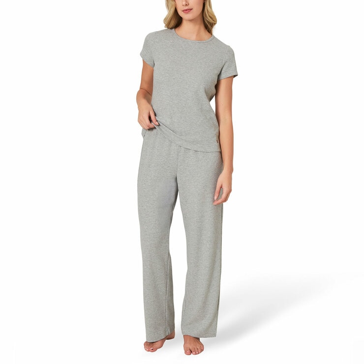 Well & Calm Ladies 3 Piece Waffle Lounge Set