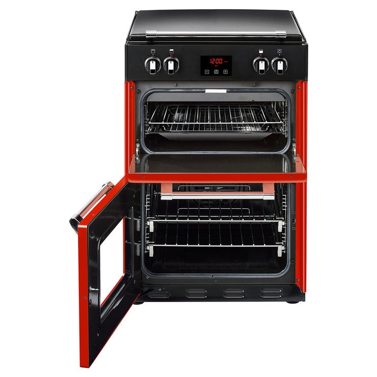 Stoves Richmond 600Ei, Induction Range Cooker A Rating in Jalapeno Red Costco UK